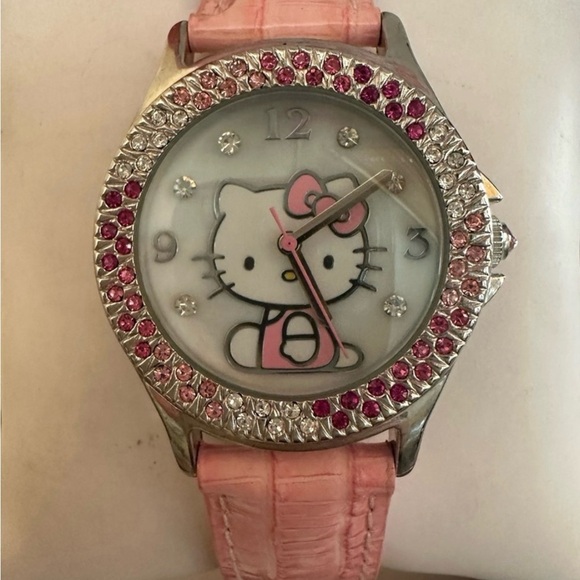 Hello Kitty Pink and Silver Watch - Picture 1 of 1